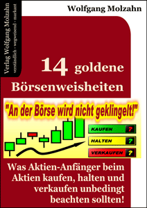 14 goldene Börsenweisheiten