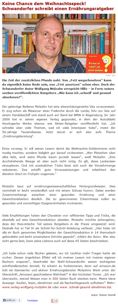 Pressemeldung Schwandorfer WochenblattTeil 2